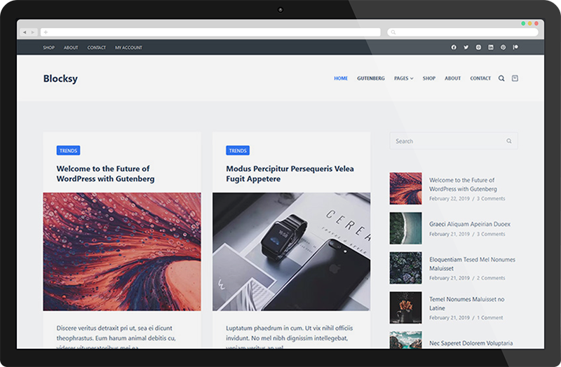Z-Blog营销公司网站主题
